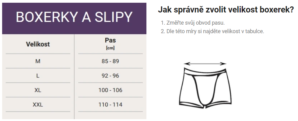 Boxerky a slipy Nanosilver